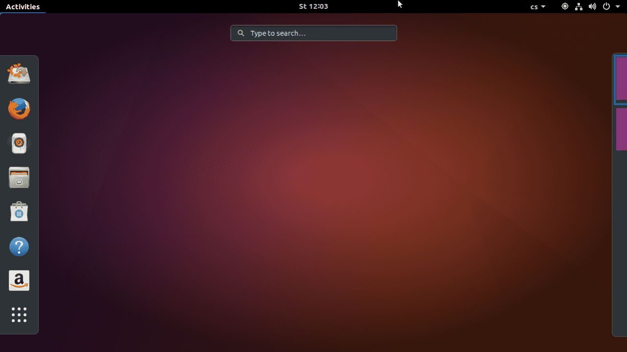 Ubuntu 17.10 Artful Aardvark (vývojová verze s Gnome)