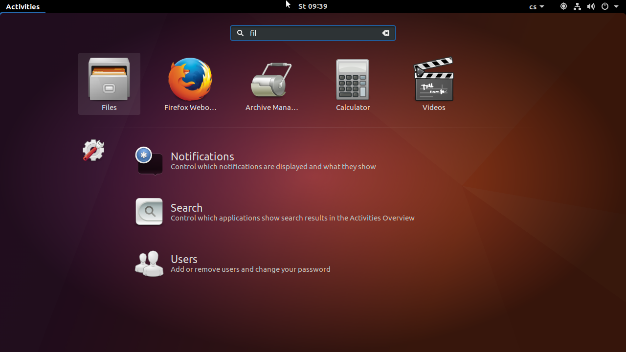 Ubuntu 17.10 Artful Aardvark (vývojová verze s Gnome)