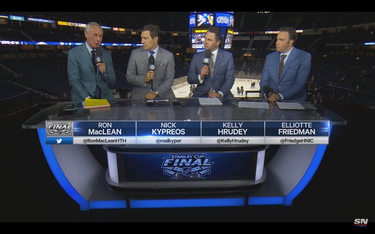 Ukázky živého vysílání ze studia