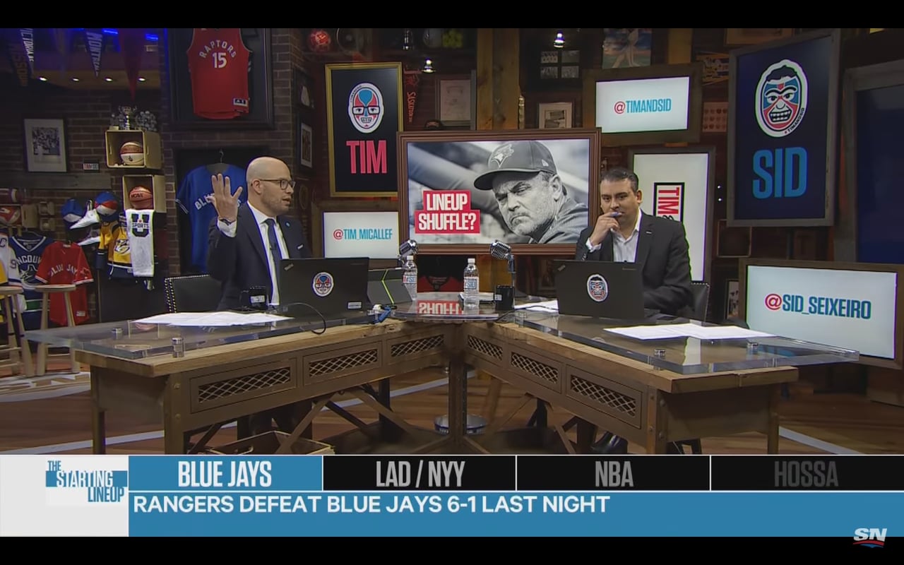 Ukázky živého vysílání ze studia