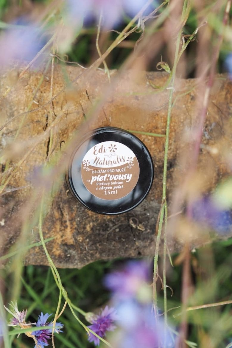 Balzám pro muže s růží od Edi Naturalis