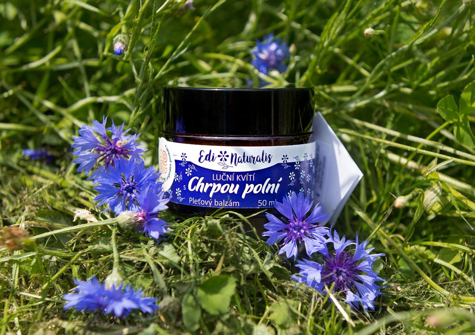 Pleťový balzám s chrpou od Edi Naturalis