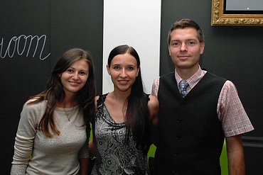Martina Hejduková, Martina Činková a Ruben Pippal