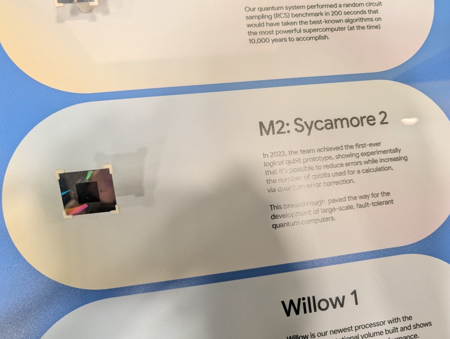 Kvantové čipy Google