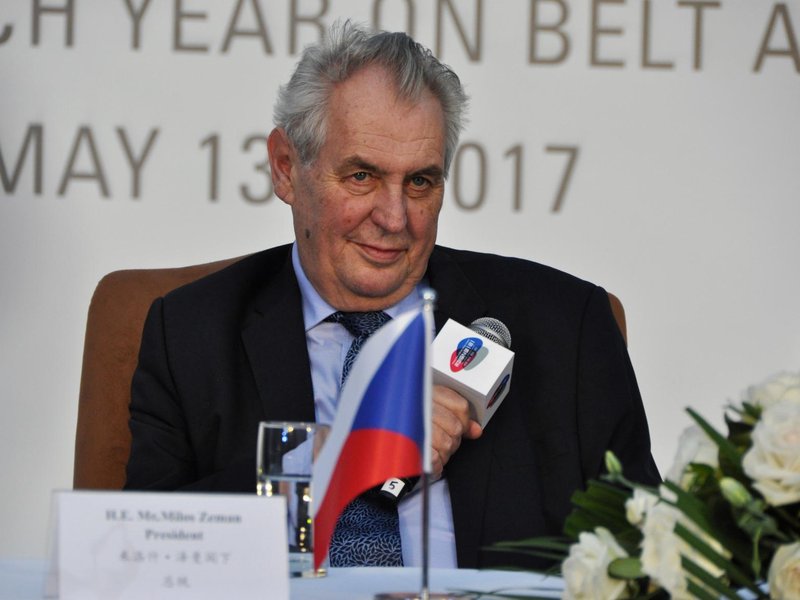  Český prezident Miloš Zeman