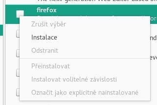 Manjaro: práce se správcem balíčků