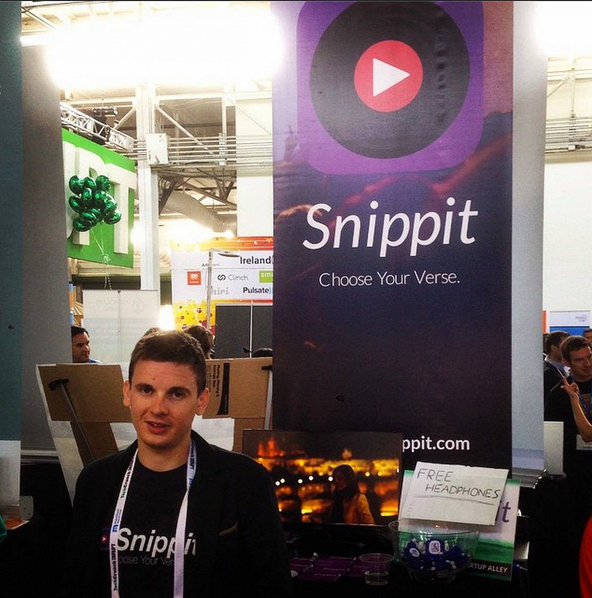 Lukáš Stibor z Cleevia vyrazil prezentovat aplikaci Snippit, kterou vyvíjí pro americké investory.