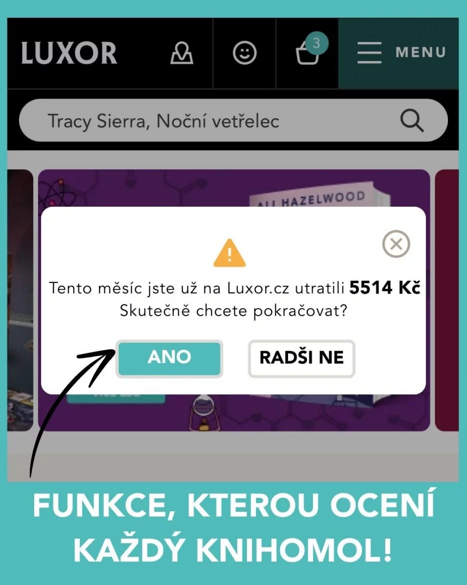 Nová funkce na e-shopu Luxoru - Apríl od Luxoru