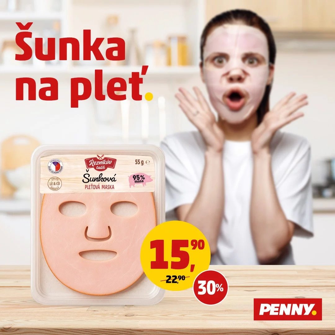 Šunka na pleť - Apríl od PENNY