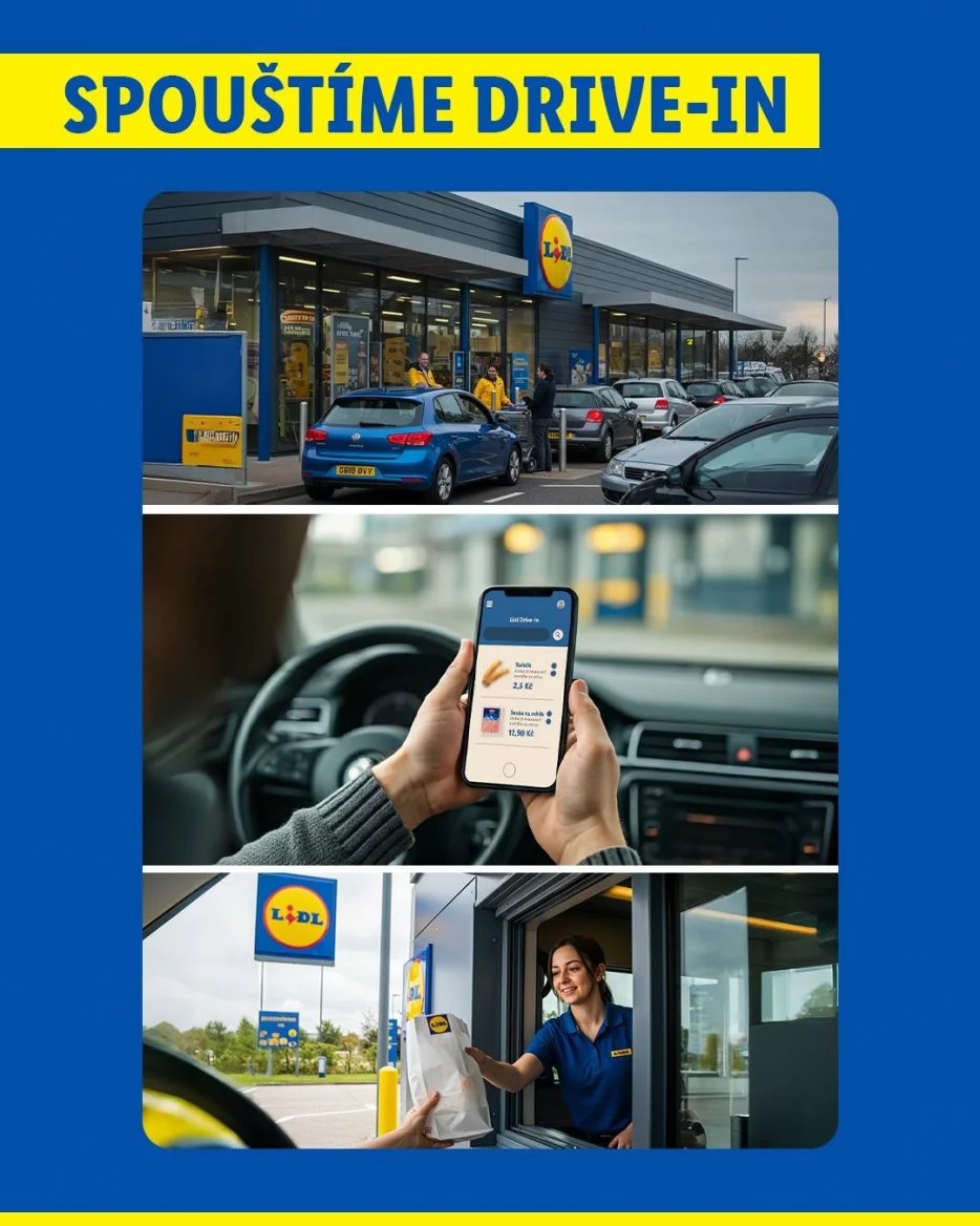 Lidl spouští Drive-In - Apríl od Lidl