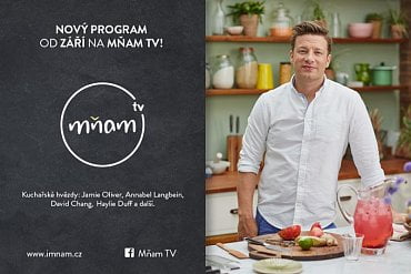 Jamie Oliver na Mňam TV, podzim 2017.