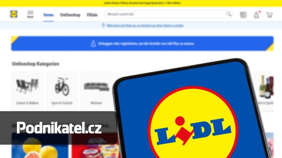 Lidl propojil kamenné prodejny s e-shopem. Věrnostní body nově získáte i online