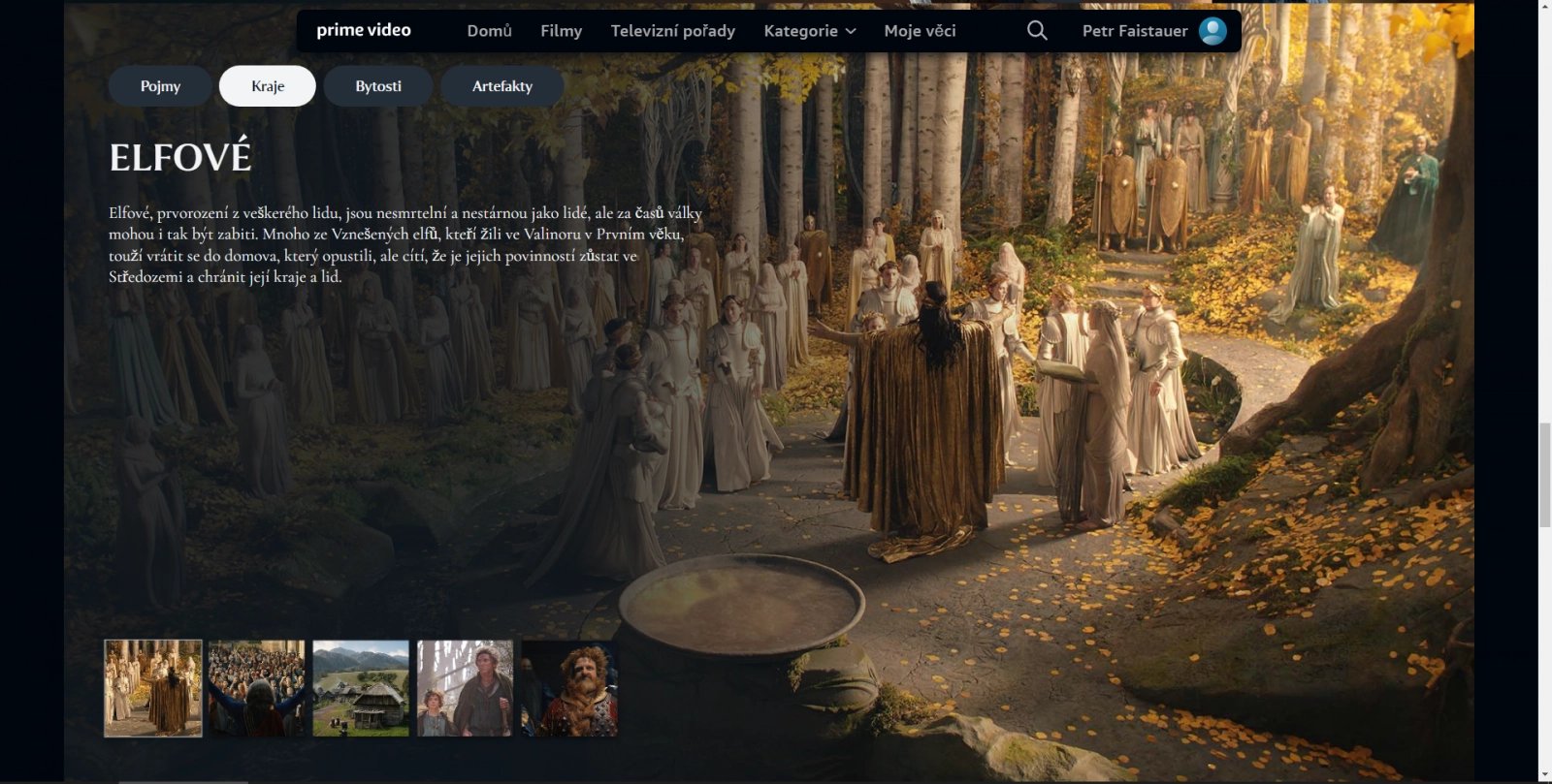 Funkce Prozkoumat v Amazon Prime Video