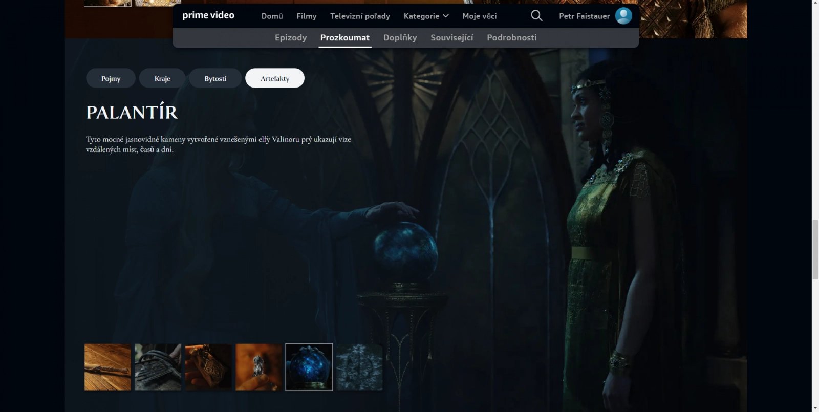 Funkce Prozkoumat v Amazon Prime Video