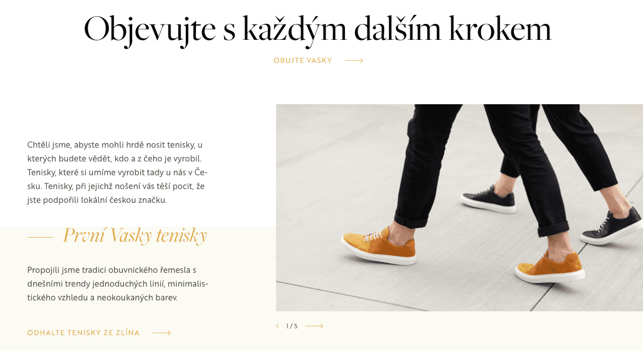 Náhled webových stránek