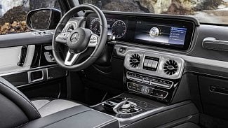 Náhledový obrázek - I nový Mercedes-Benz třídy G se začíná odhalovat od interiéru