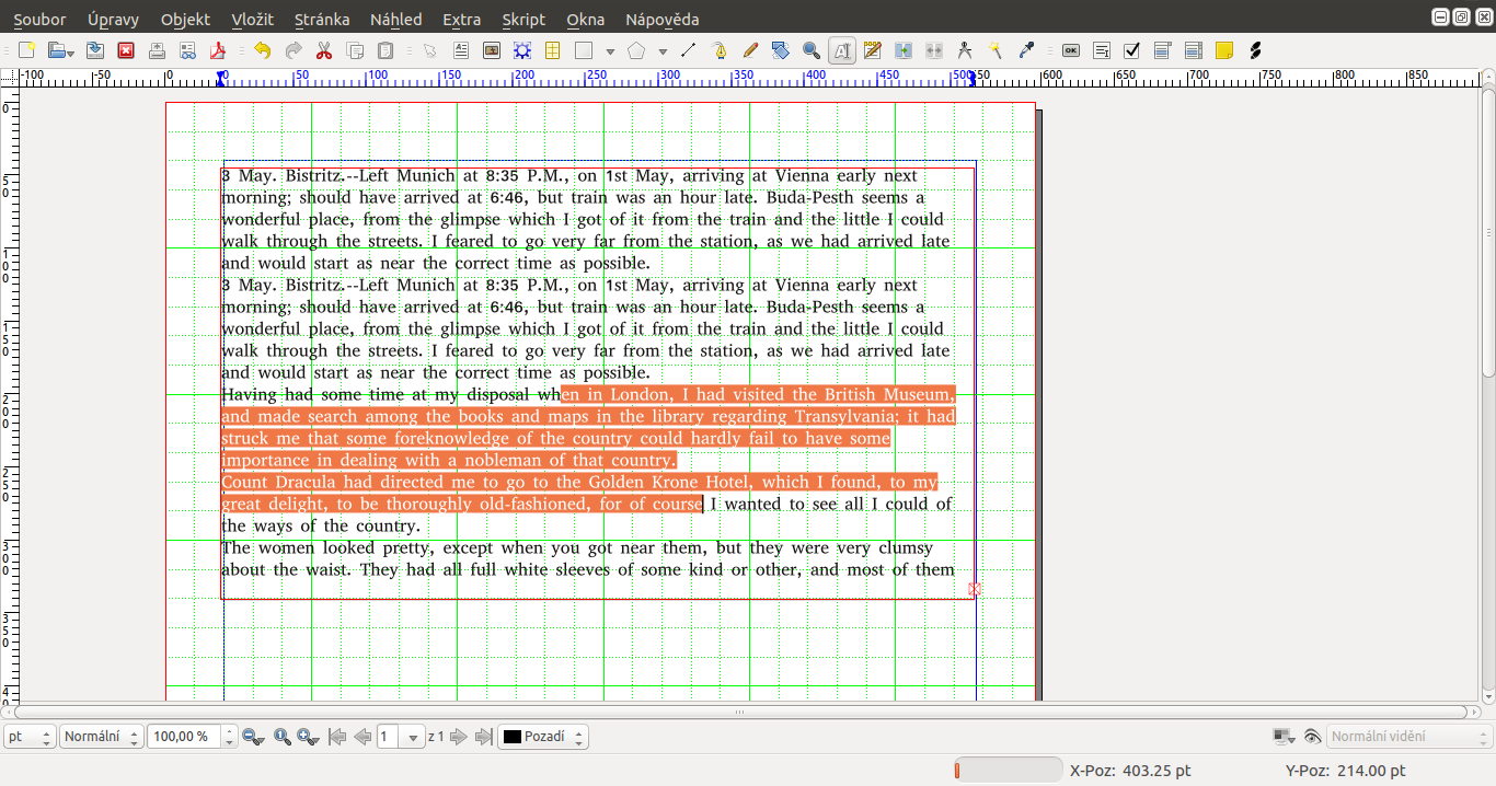 Novinky v programu Scribus 1.5
