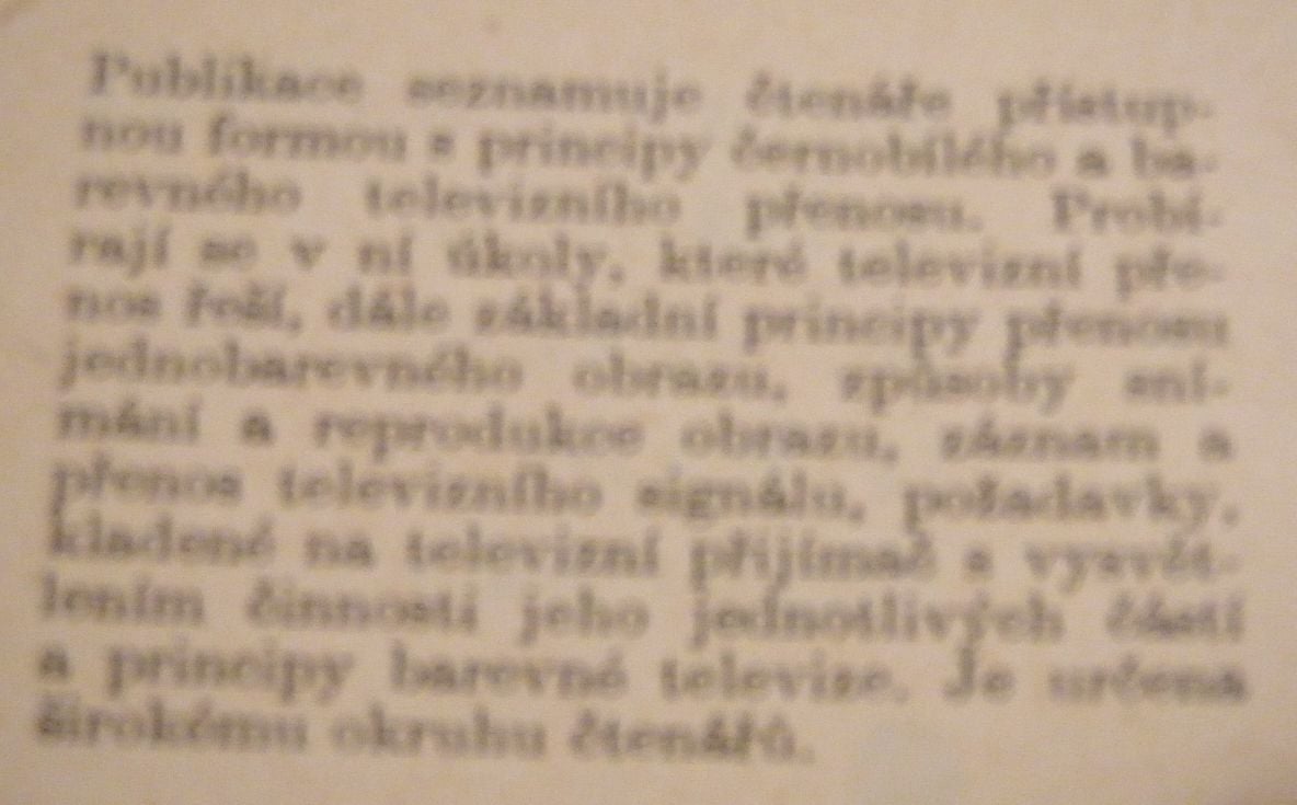 Juraj Valsa: Televizní technika, 1964