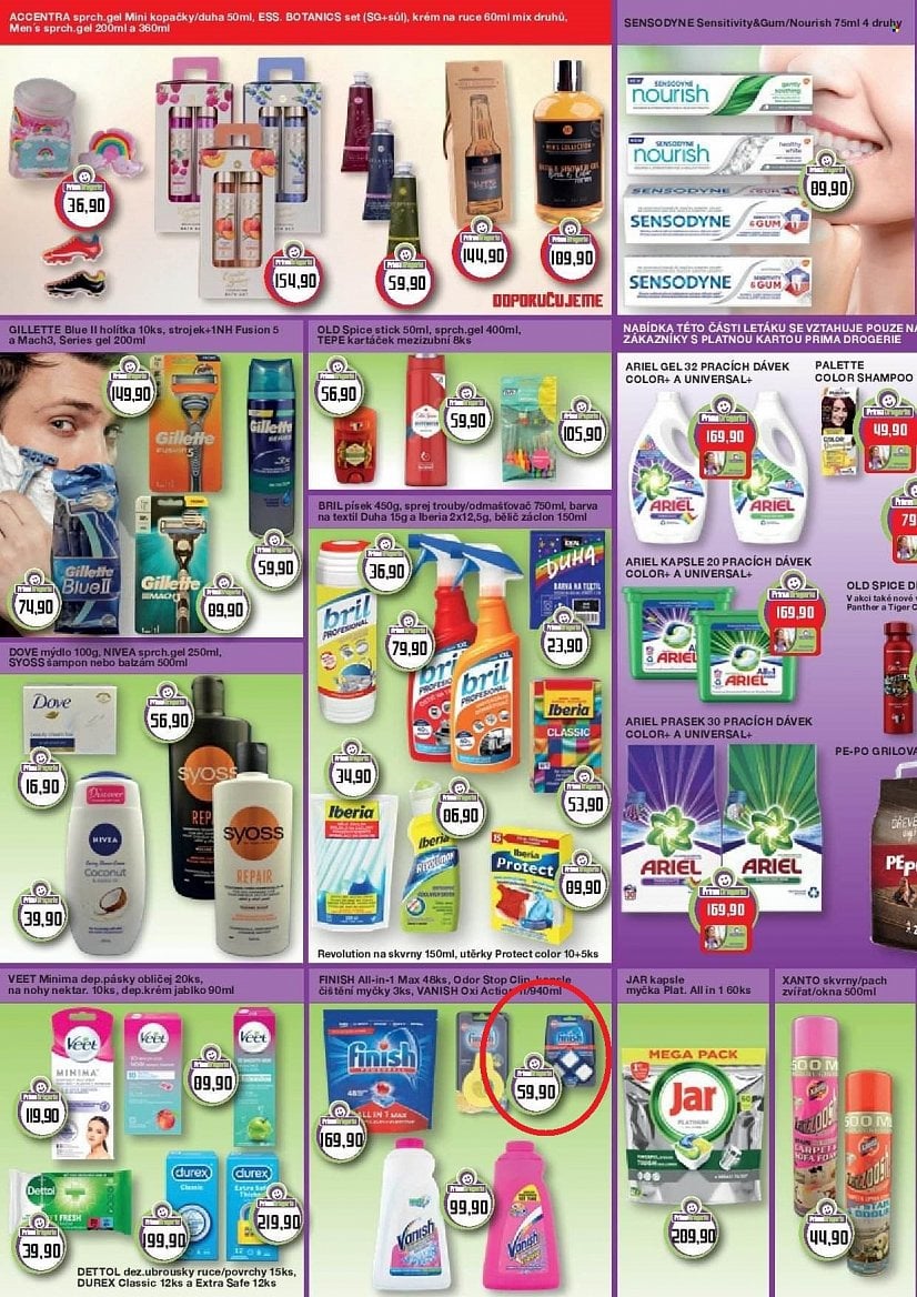 Letáky drogerie DM a Prima Drogerie