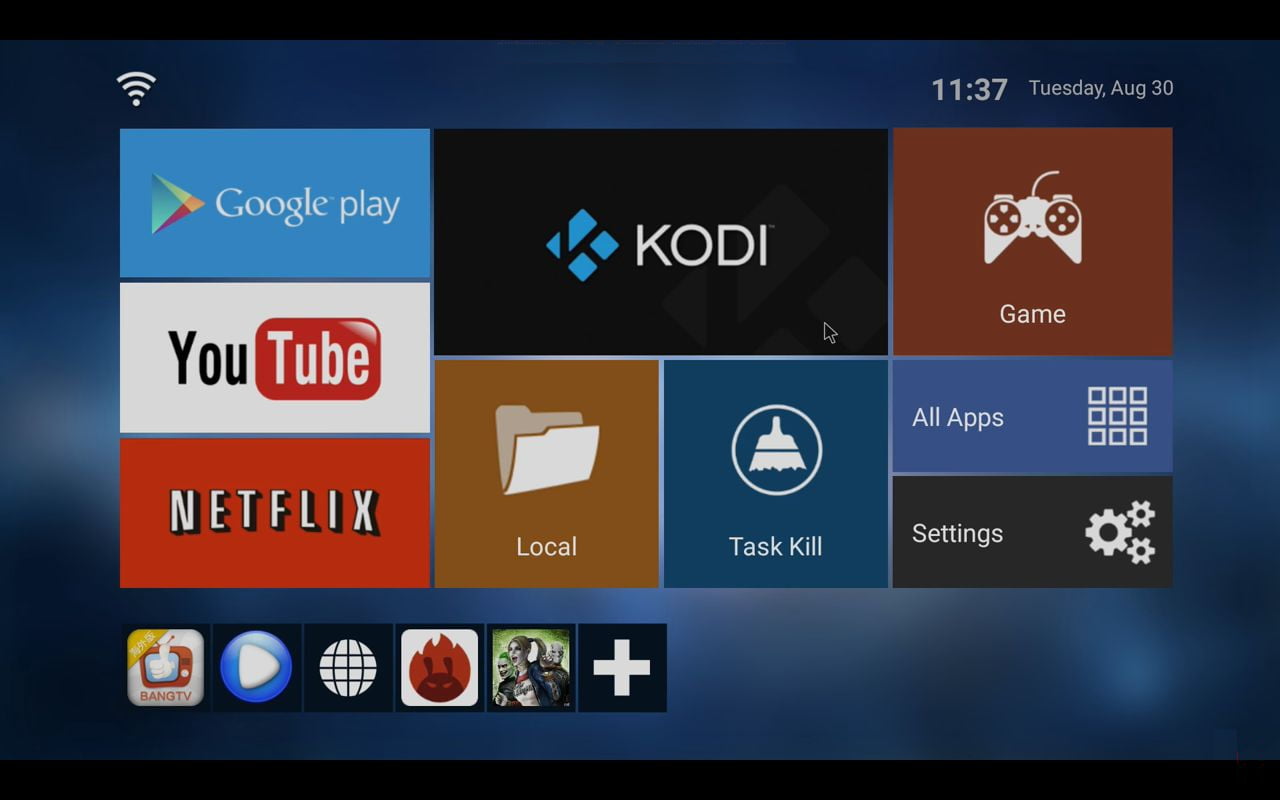 M12N První start boxu a uživatelské prostředí