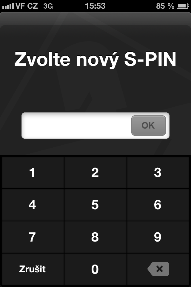 Mobilní eKonto