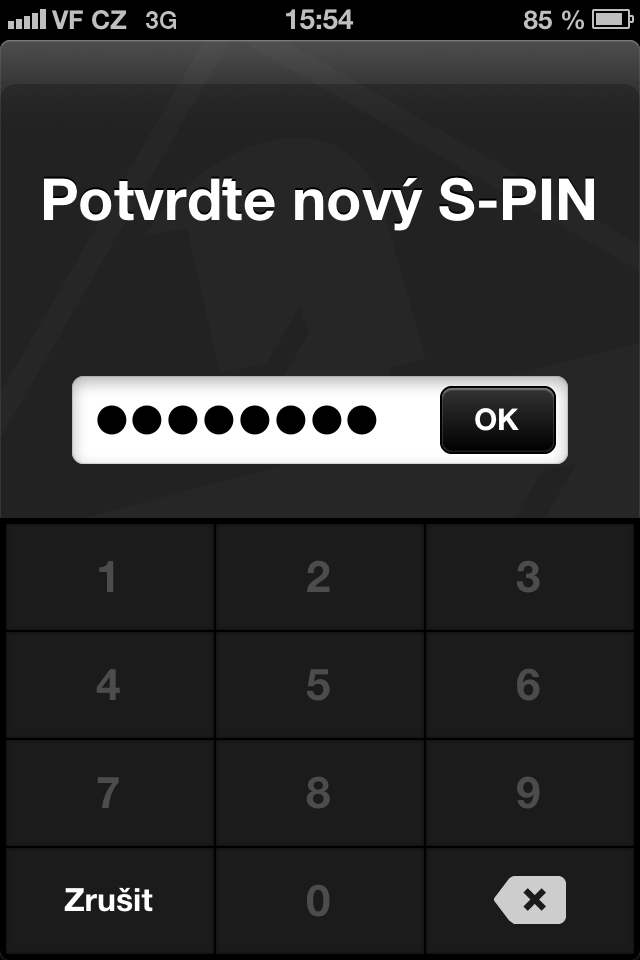 Mobilní eKonto