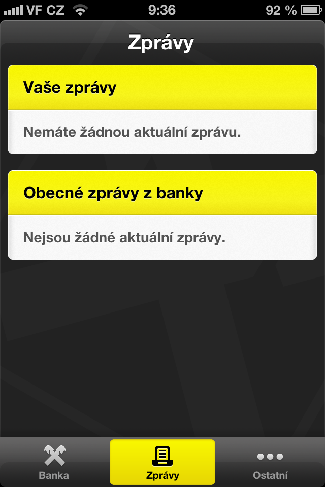 Mobilní eKonto