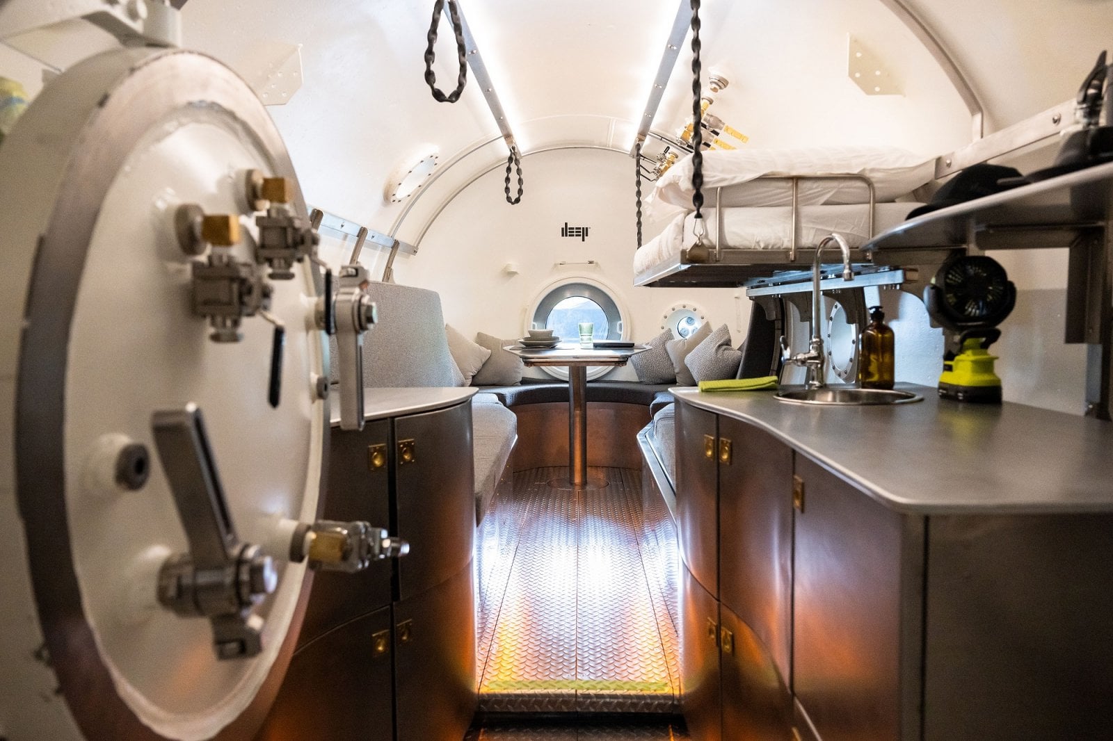 Interiér habitatu Vanguard