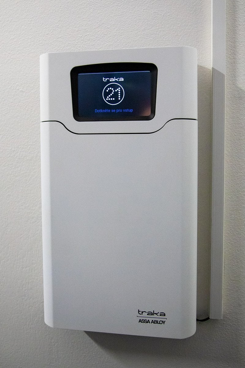 Další bezpečnostní prvek, jednoduché řešení pro správu přístupů ke klíčům od racků.