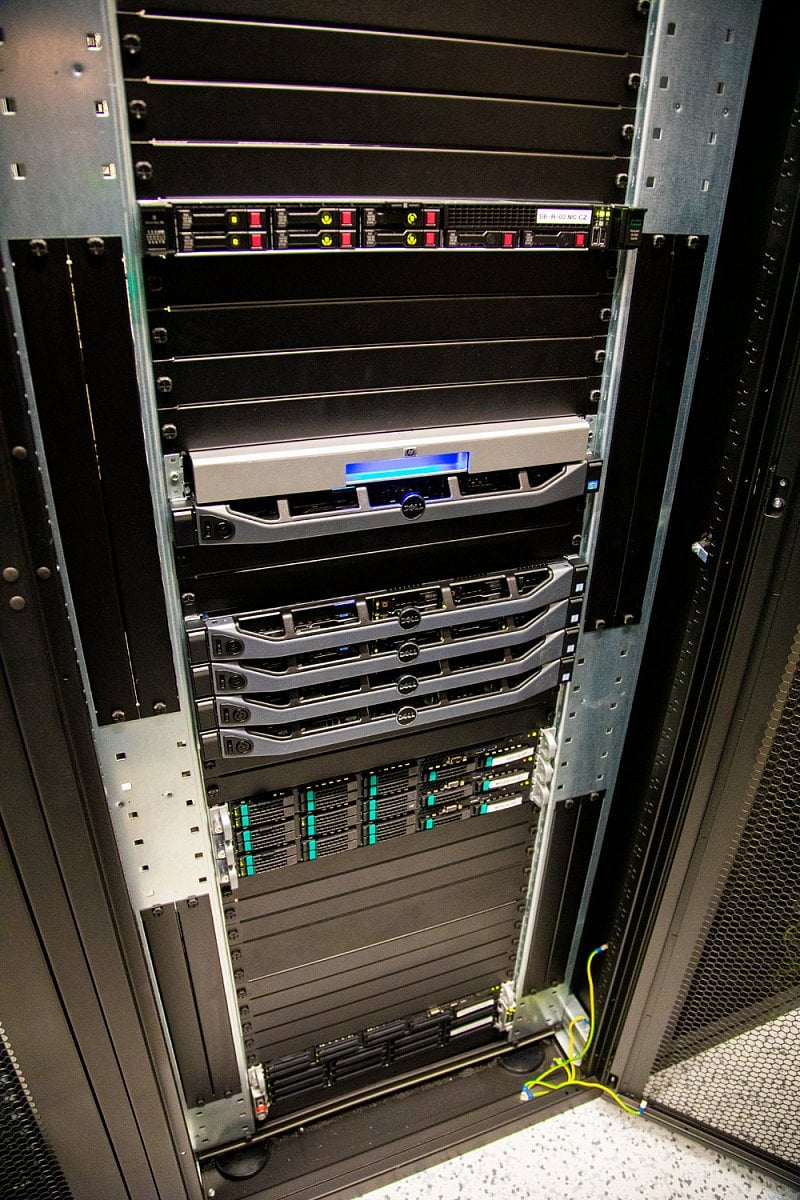 Jedna ze tří instancí produkčního prostředí FRED/mojeID.