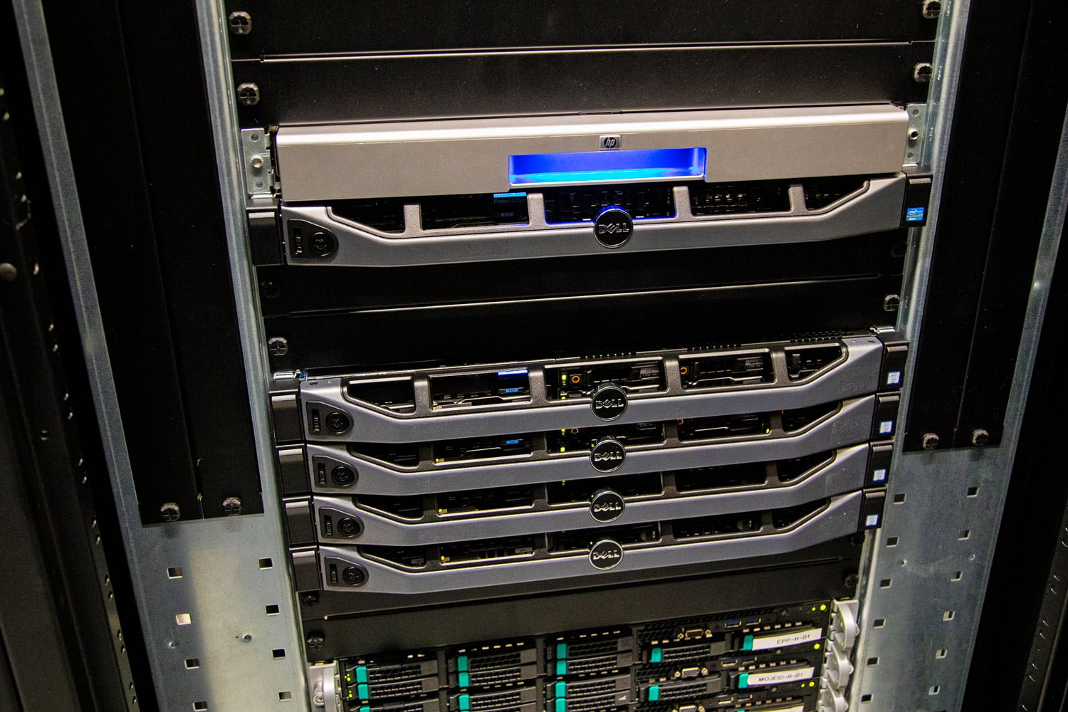 Produkční prostředí FRED/mojeID (detail).