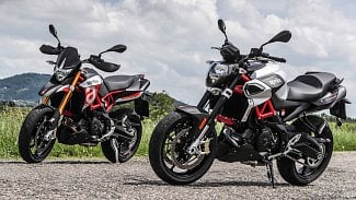 Náhledový obrázek - Nové motocykly Aprilia Dorsoduro 900 a Shiver 900 na scéně