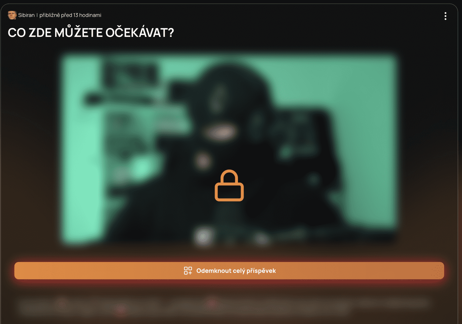 Nový projekt Komunita