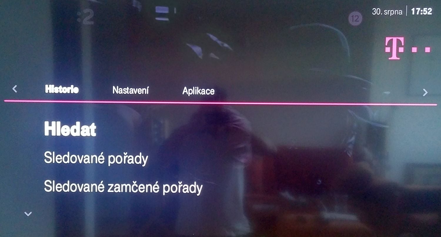 T-Mobile TV - Menu