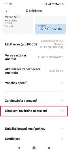 tovární nastavení Xiaomi telefonů 2. část (zdroj: cnews.cz)