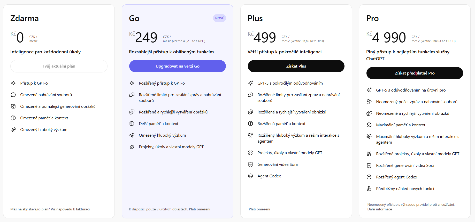 AI - OpenAI - ChatGPT Go