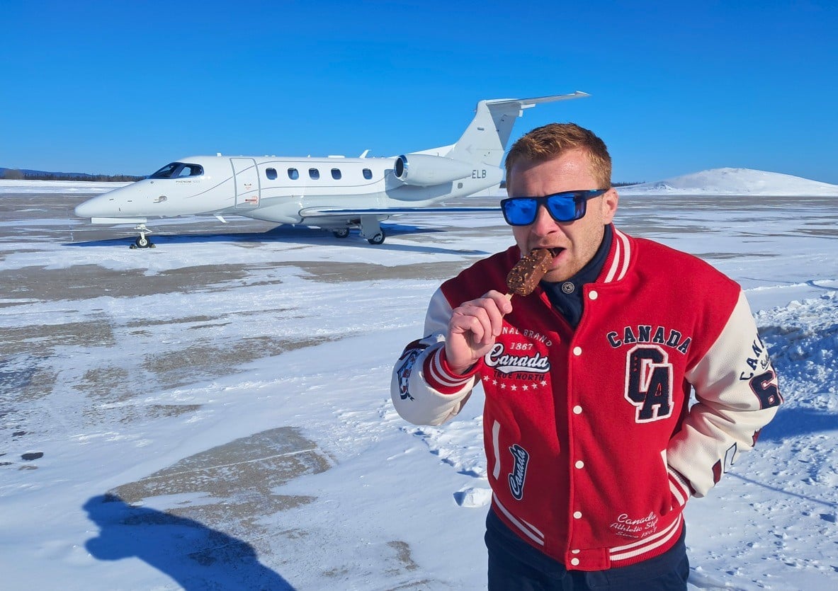 Na letišti v Goose Bay vám po příletu automaticky nabídnou nanuka na osvěžení