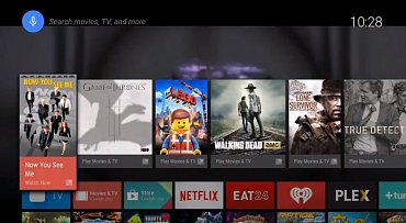 Rozhraní Android TV připomíná nový webOS