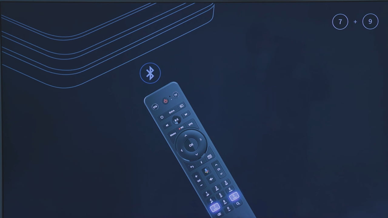 Dálkový ovladač TV boxu