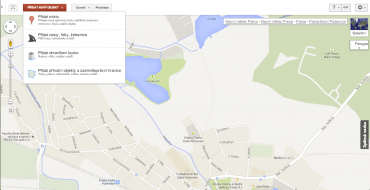 Rozhraní Google Map Maker