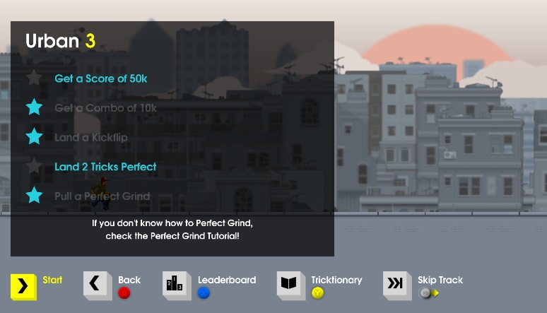 OlliOlli - obrázky ze hry