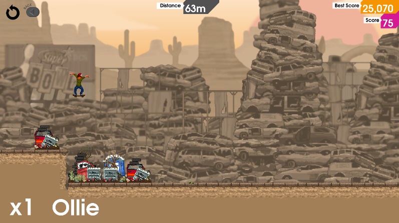 OlliOlli - obrázky ze hry