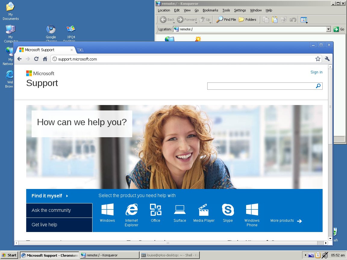 Q4OS: distro imitující Windows XP