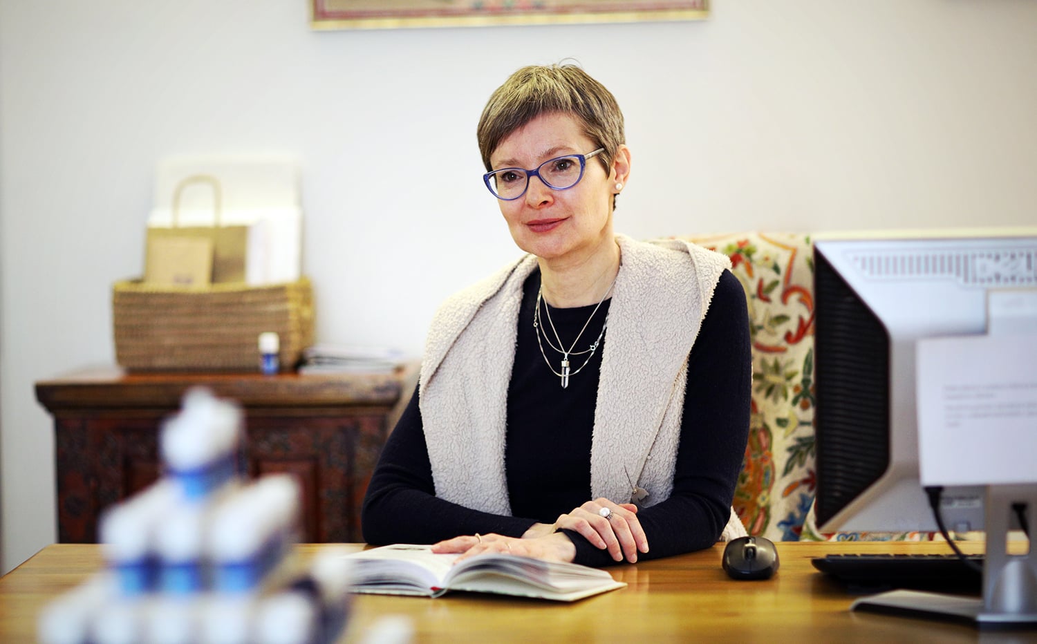 Ani tady se práce neobejde bez počítače.