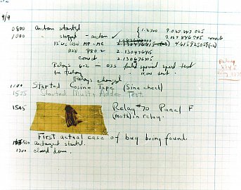 V roce 1947 sloužila Grace Hopperová v námořní výzkumné laboratoři Dahlgrenu ve Virginii, kde byl instalován počítač Mark II. Při jedné z kontrol byla nalezena můra, která se zachytila ve spínači relé. Hopperová ji tehdy přilepila průhlednou páskou do knihy o servisních záznamech a napsala k ní poznámku, že je to první skutečně nalezený „bug“ (bug – brouk, hmyz). Termín debugging je mnohem starší – „bug“ coby označení technické chyby používal už na sklonku 19. století T.A. Edison. Nicméně Hopperová napomohla jeho přenesení do počítačového a zejména softwarového světa.