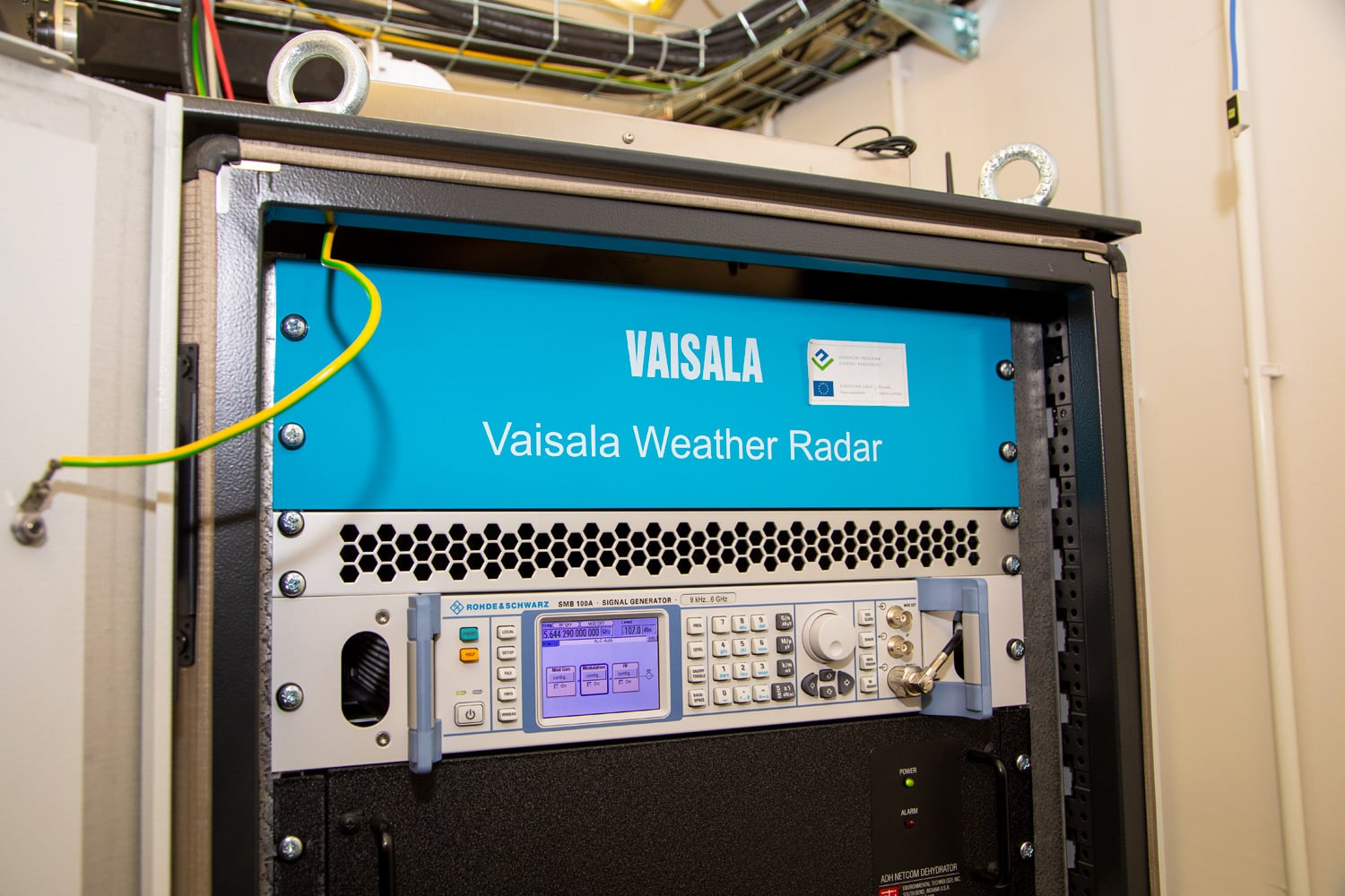 Na návštěvě radaru Skalky