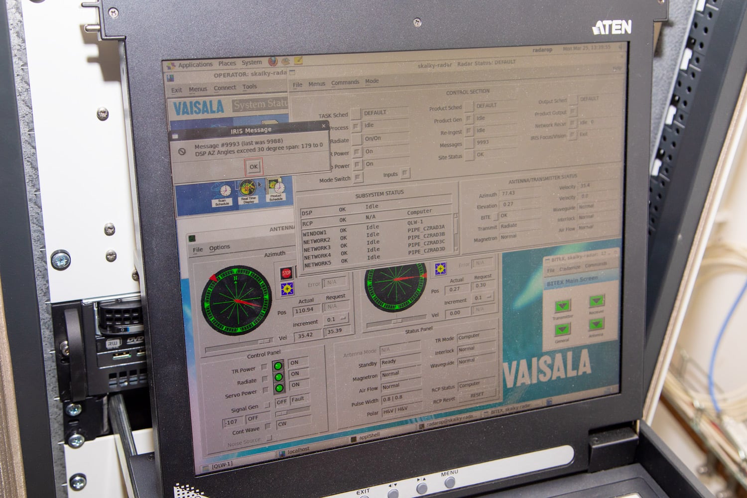 Na návštěvě radaru Skalky