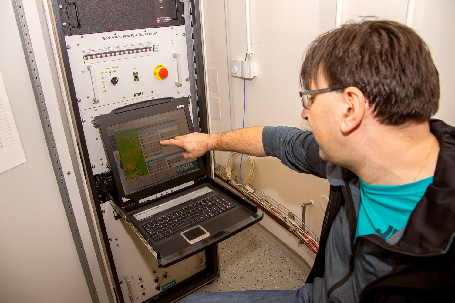 Na návštěvě radaru Skalky