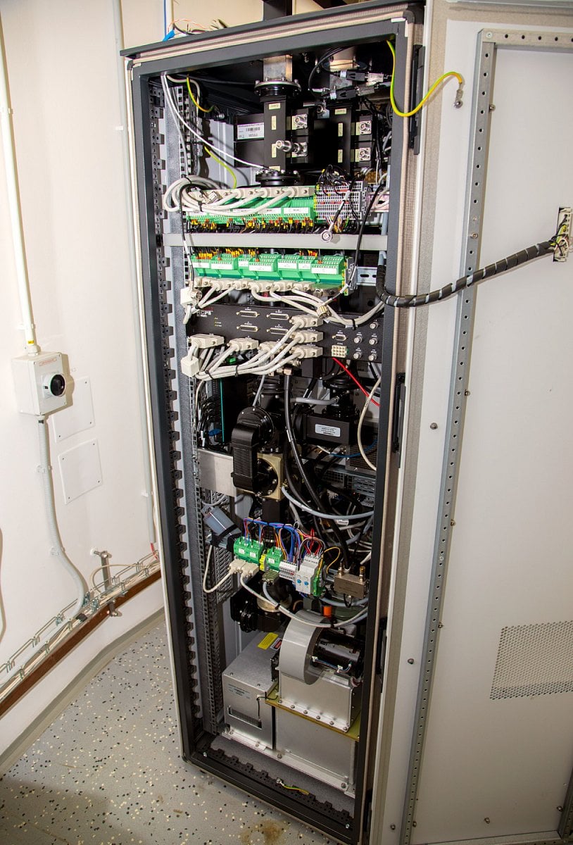 Pohled do samotného radaru.