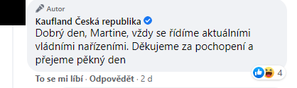 Zákazníci supermarketů a jejich reakce na sociálních sítích